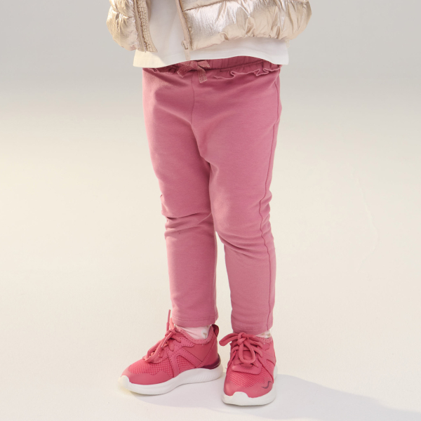 قماط من الصوف الناعم، مع كشكشة باللون الوردي للفتيات الرُضع